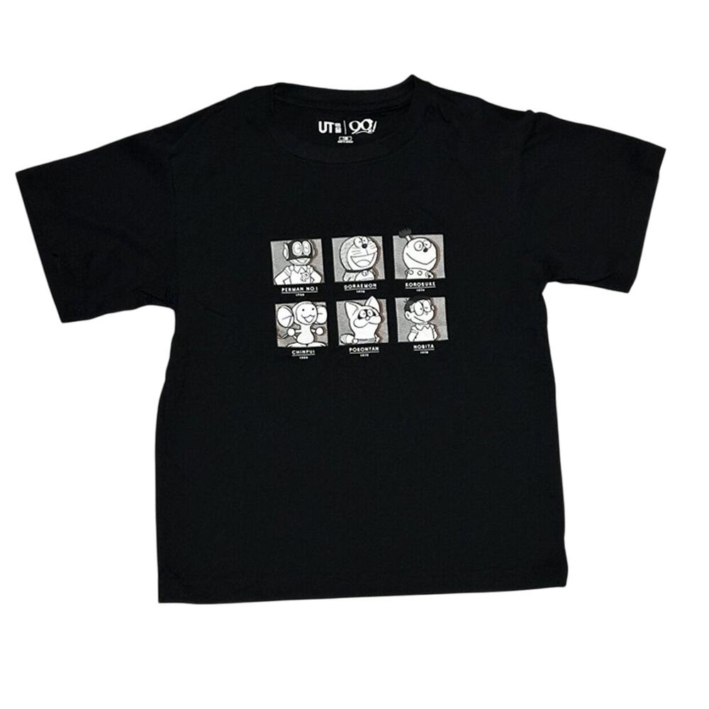 Uniqlo Cartoon Black Shirt Sz. 120 (5/6)
